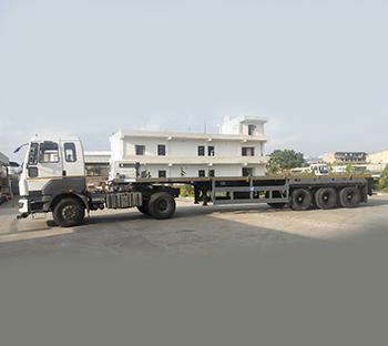 Flatbed Trailer  - S.G. Associates - Leading Trailer Manufacturing Company In India, Rajasthan, Bhilwara