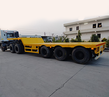 Semi Low Bed Trailer - S.G. Associates - Leading Trailer Manufacturing Company In India, Rajasthan, Bhilwara