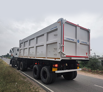 Tip Trailer - S.G. Associates - Leading Trailer Manufacturing Company In India, Rajasthan, Bhilwara